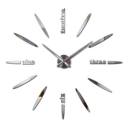 Orologio da parete adesivo design gigante