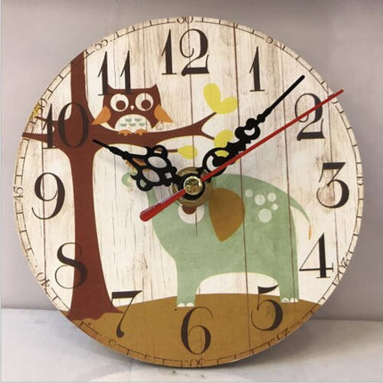Orologio da parete per bambini animali