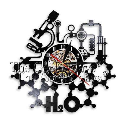 Orologio vinile tavola periodica degli elementi
