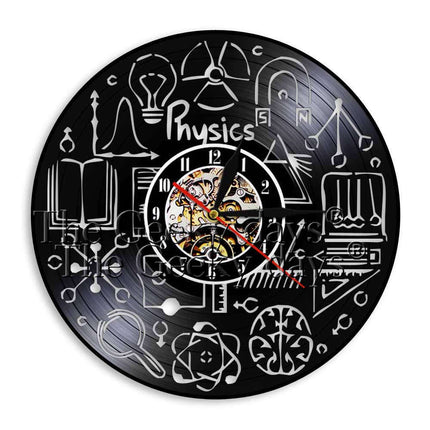Orologio vinile tavola periodica degli elementi