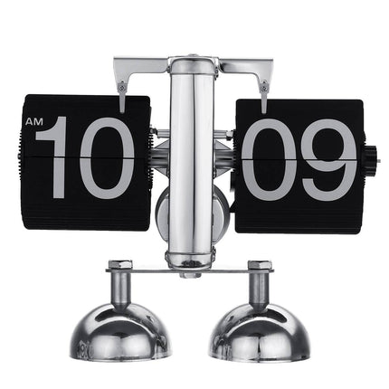 Grande orologio flip da tavolo meccanico