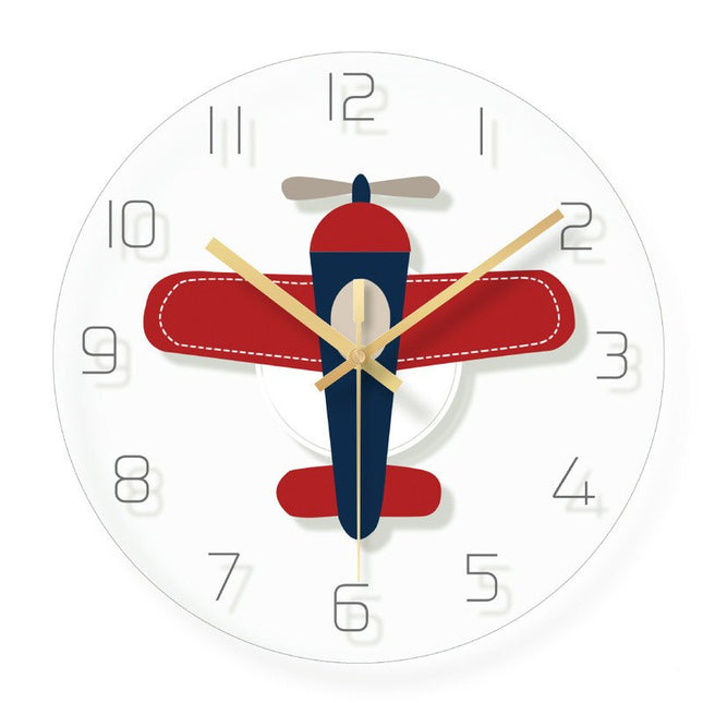Orologio da parete volpe per bambini