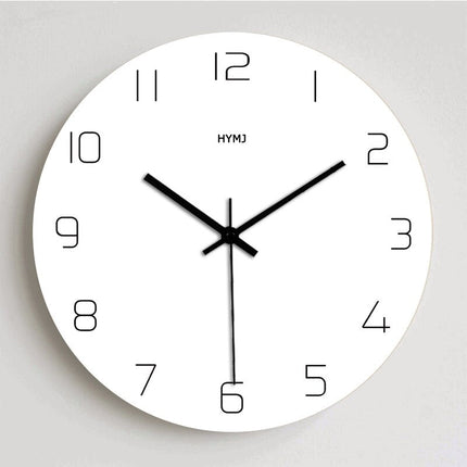 Orologio da parete glitter rosa marmo