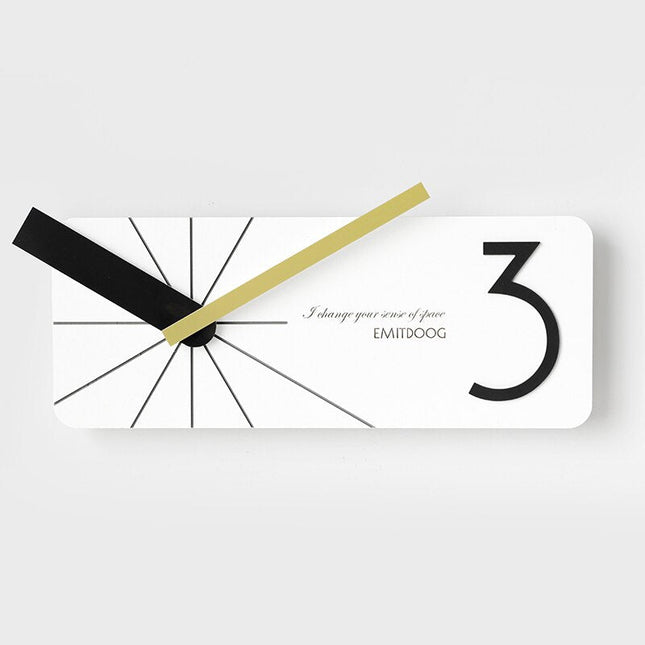 Orologio da parete rettangolare design moderno