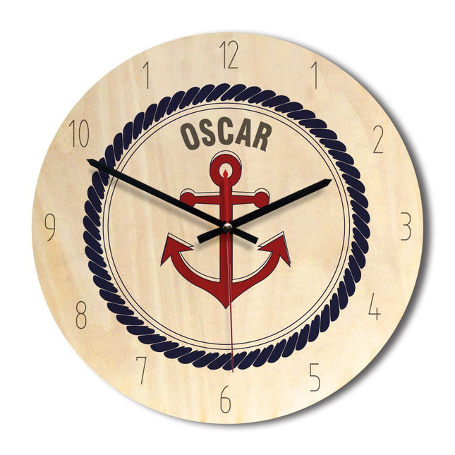 Orologio da parete per bambini aeroplano