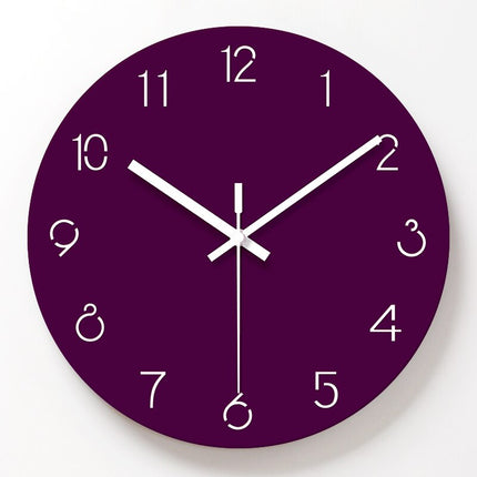 Orologio da parete rotondo design minimalista