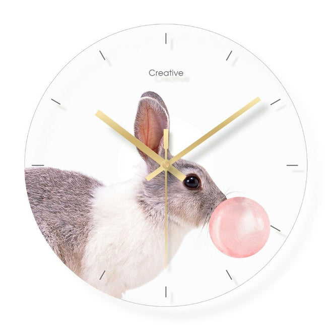 Orologio da parete volpe per bambini