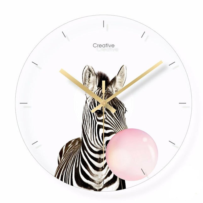 Orologio da parete volpe per bambini