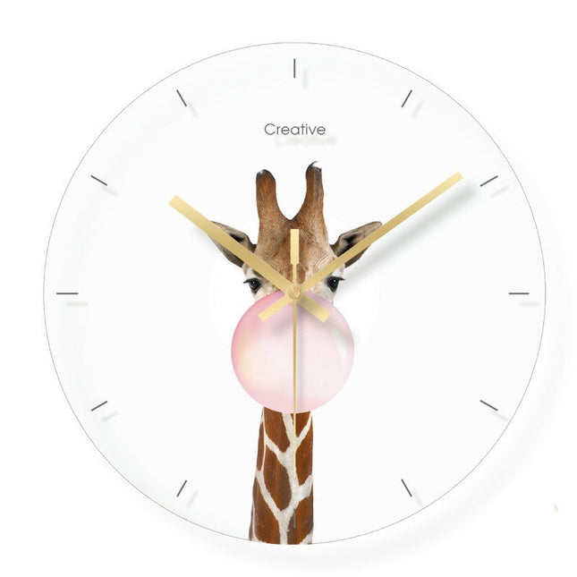 Orologio da parete volpe per bambini