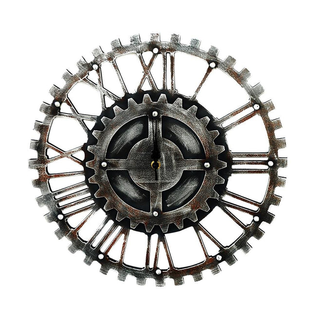 Orologio da parete ingranaggio stile vintage