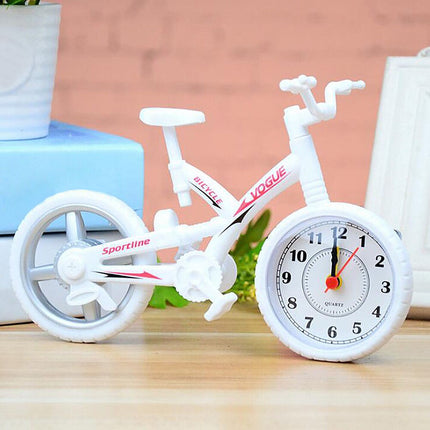 Orologio da tavolo originale a forma bicicletta