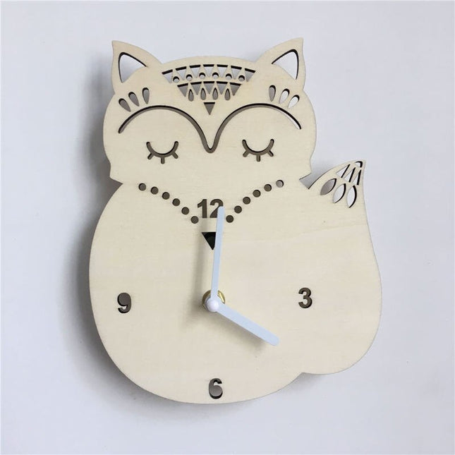 Orologio da parete gufo design scandinavo