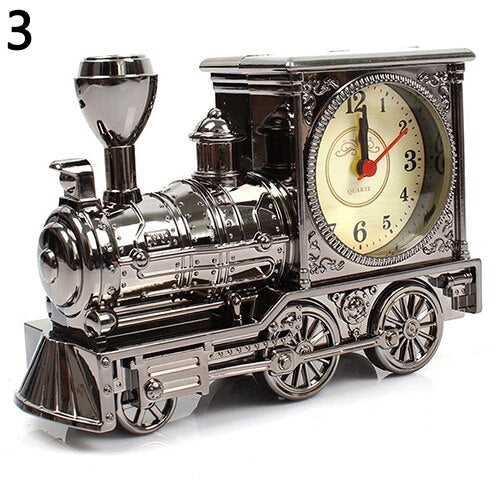 Orologio da tavolo forma locomotiva vintage