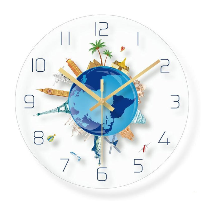 Orologio da parete volpe per bambini