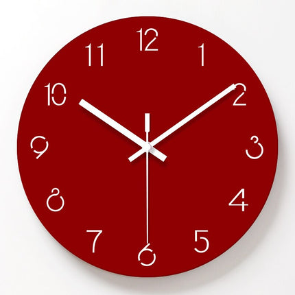 Orologio da parete rotondo design minimalista