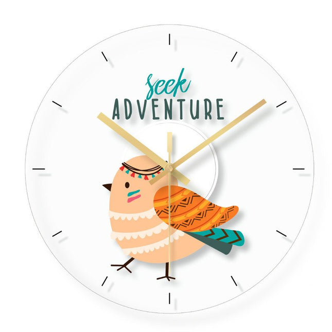 Orologio da parete volpe per bambini