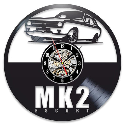Orologio da parete vinile auto Mustang