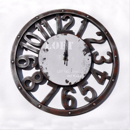 Orologio da parete rotondo stile loft