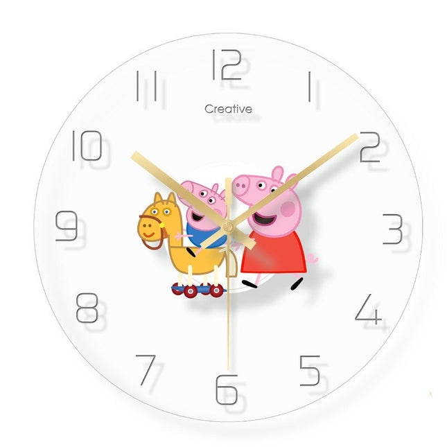 Orologio da parete volpe per bambini