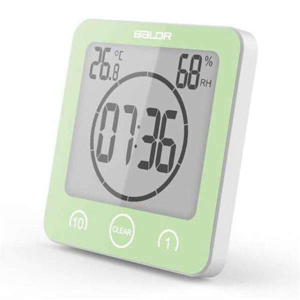 Orologio digitale da bagno con ventosa