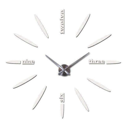 Orologio da parete adesivo design gigante