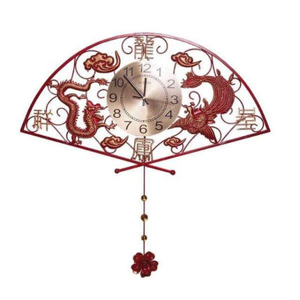 Orologio da Parete Stile Orientale Drago