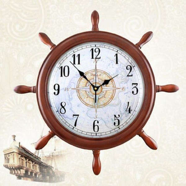 Orologio da Parete a Forma Timone