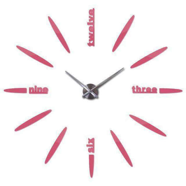 Orologio da parete adesivo design gigante