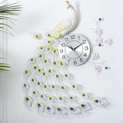 Orologio da Parete Gigante Coda Pavone