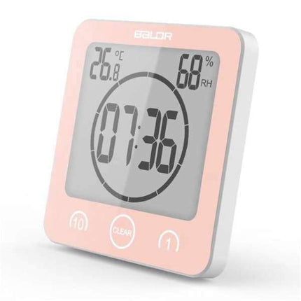 Orologio digitale da bagno con ventosa