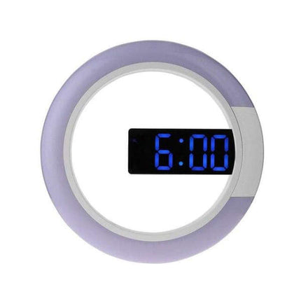 Orologio digitale da parete design luminoso