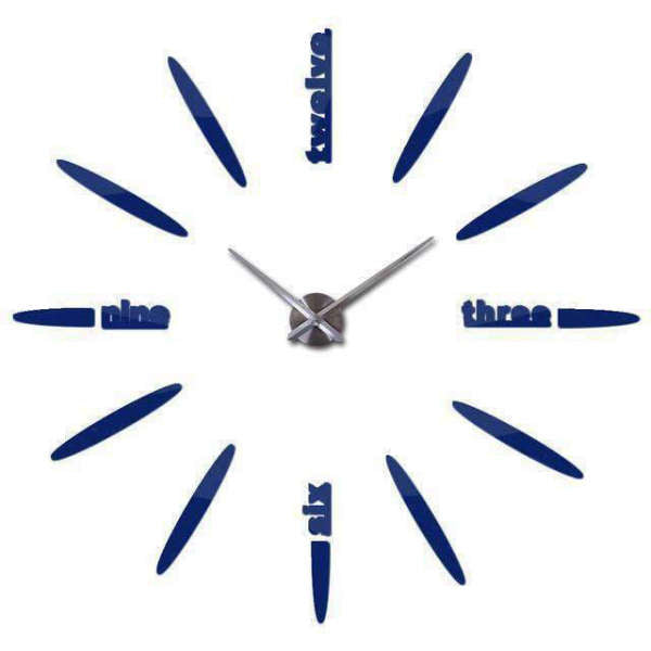 Orologio da parete adesivo design gigante