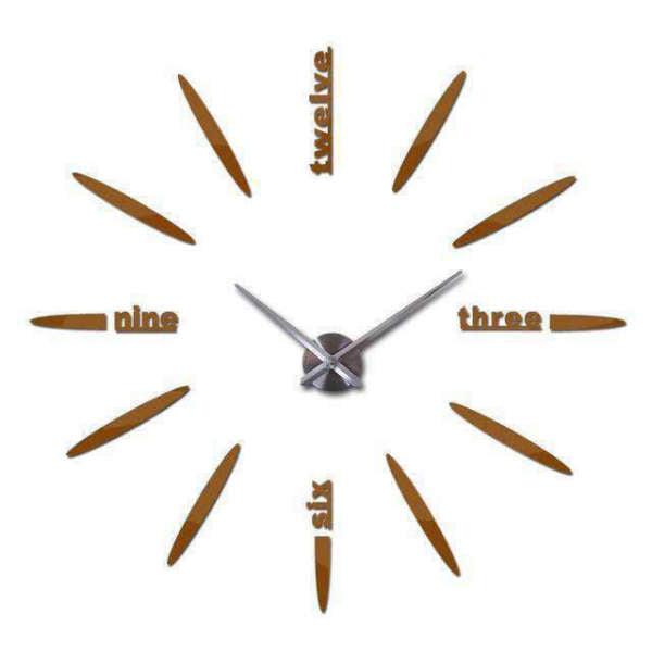 Orologio da parete adesivo design gigante