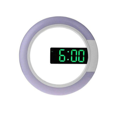 Orologio digitale da parete design luminoso
