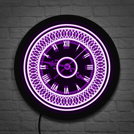 Orologio da parete LED decorativo classico