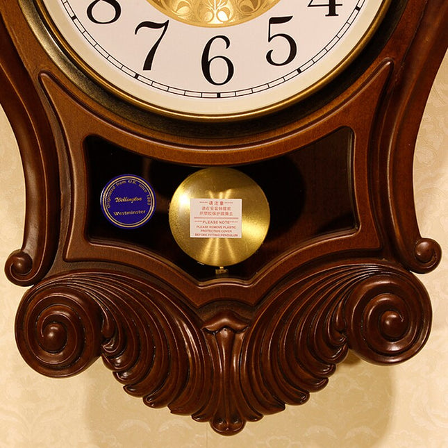 Orologio a pendolo da parete stile antico