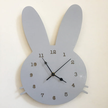 Orologio da parete viso di coniglio