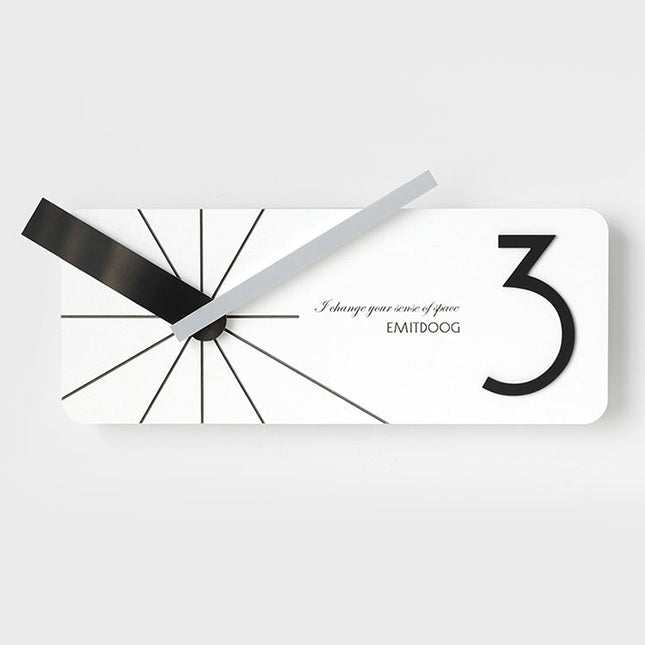 Orologio da parete rettangolare design moderno