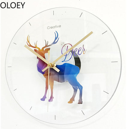 Orologio da parete volpe per bambini