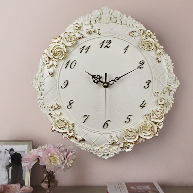 Orologio da parete shabby chic decorativo