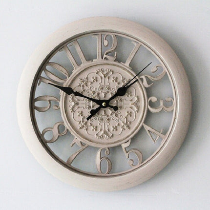 Orologio da parete grande shabby chic