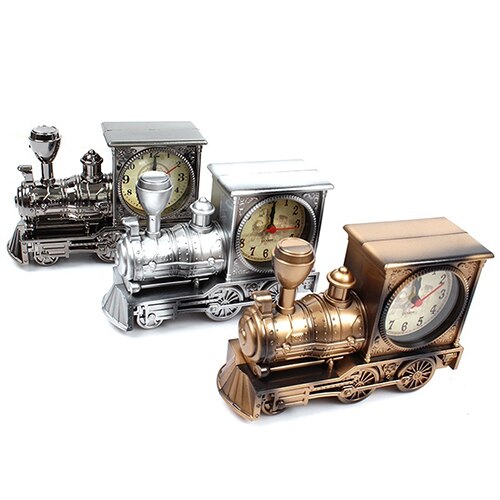 Orologio da tavolo forma locomotiva vintage