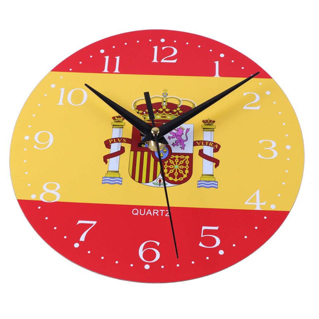 Orologio da parete bandiera della Spagna