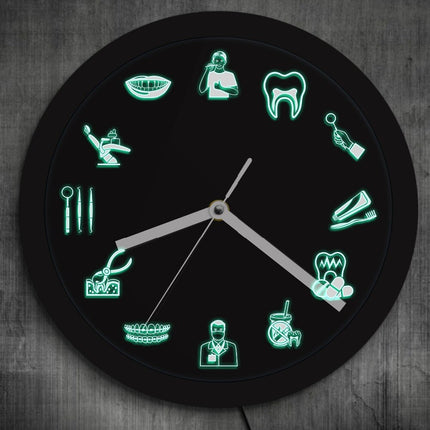 Orologio da parete per studio dentistico