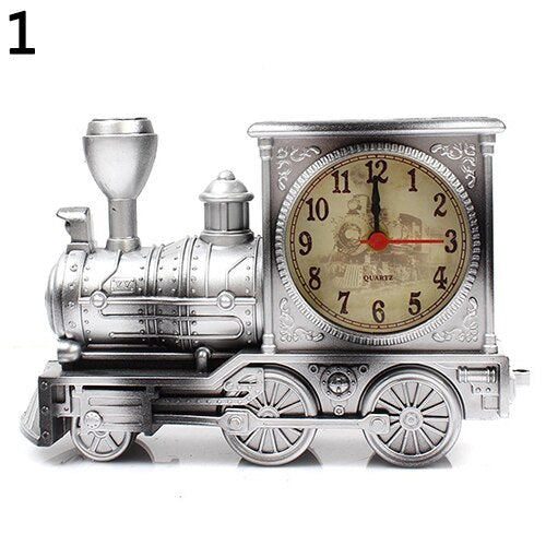 Orologio da tavolo forma locomotiva vintage