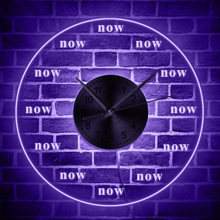 Orologio da parete design originale Now