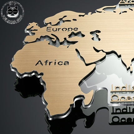 Orologio gigante mappamondo per cucina design