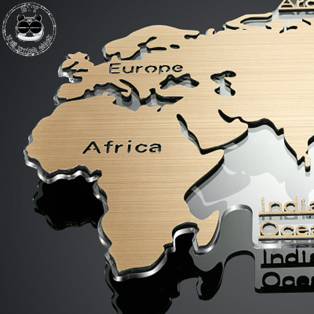 Orologio gigante mappamondo per cucina design