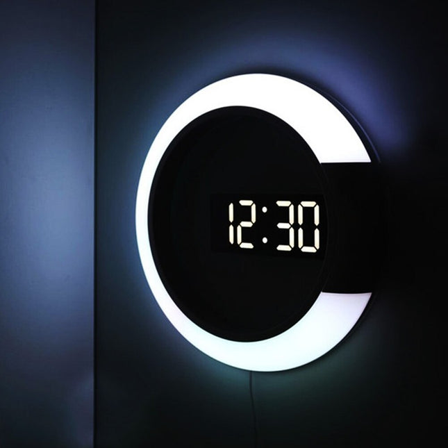 Orologio da parete design LED digitale