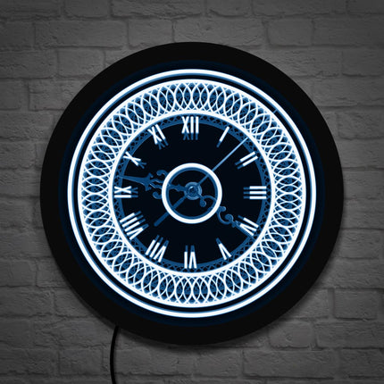Orologio da parete LED decorativo classico